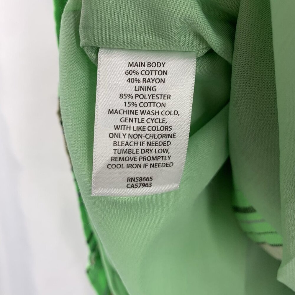 BP Green & Pink Plaid Pleated Skirt Schoolgirl Style Size 1X - Picture 6 of 6